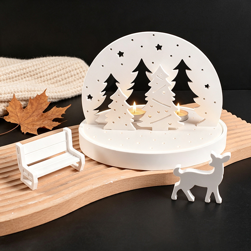 Noel Geyiği Tealight Mumluk Si - Candle Lighter incelemesi ve fiyatı