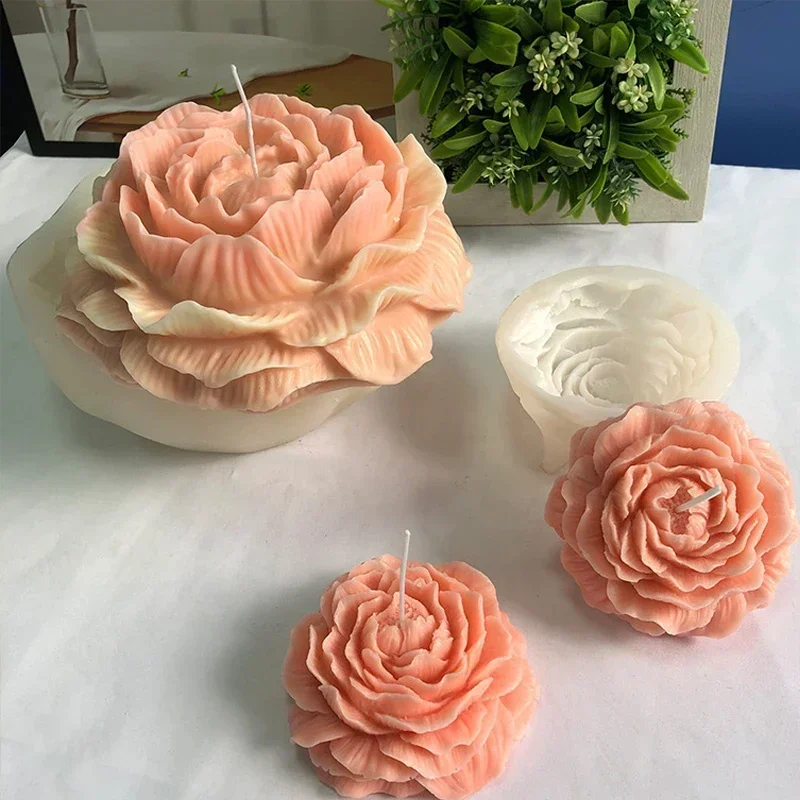 Ekstra Büyük 3D Çiçek Mum Sili - Candle Making Kit incelemesi ve fiyatı
