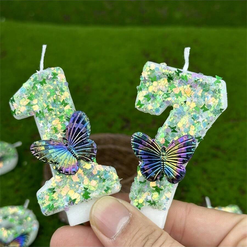 1 adet Yeşil Payetler Numarası - Paraffin Wax incelemesi ve fiyatı