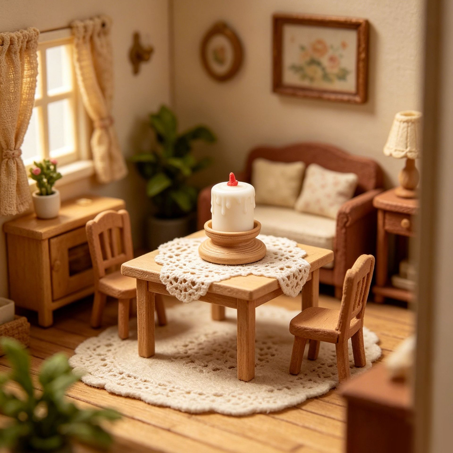 3 adet 1/12 Ölçekli Dollhouse  - Candle Wax Scale incelemesi ve fiyatı